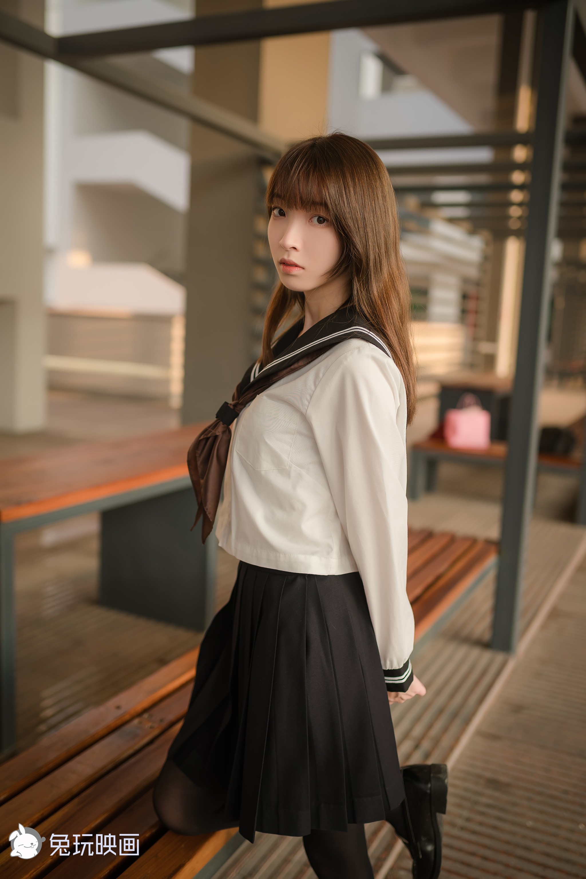 祖木子 - NO.001 兔玩 黄昏里的JK [39P]-XikXak